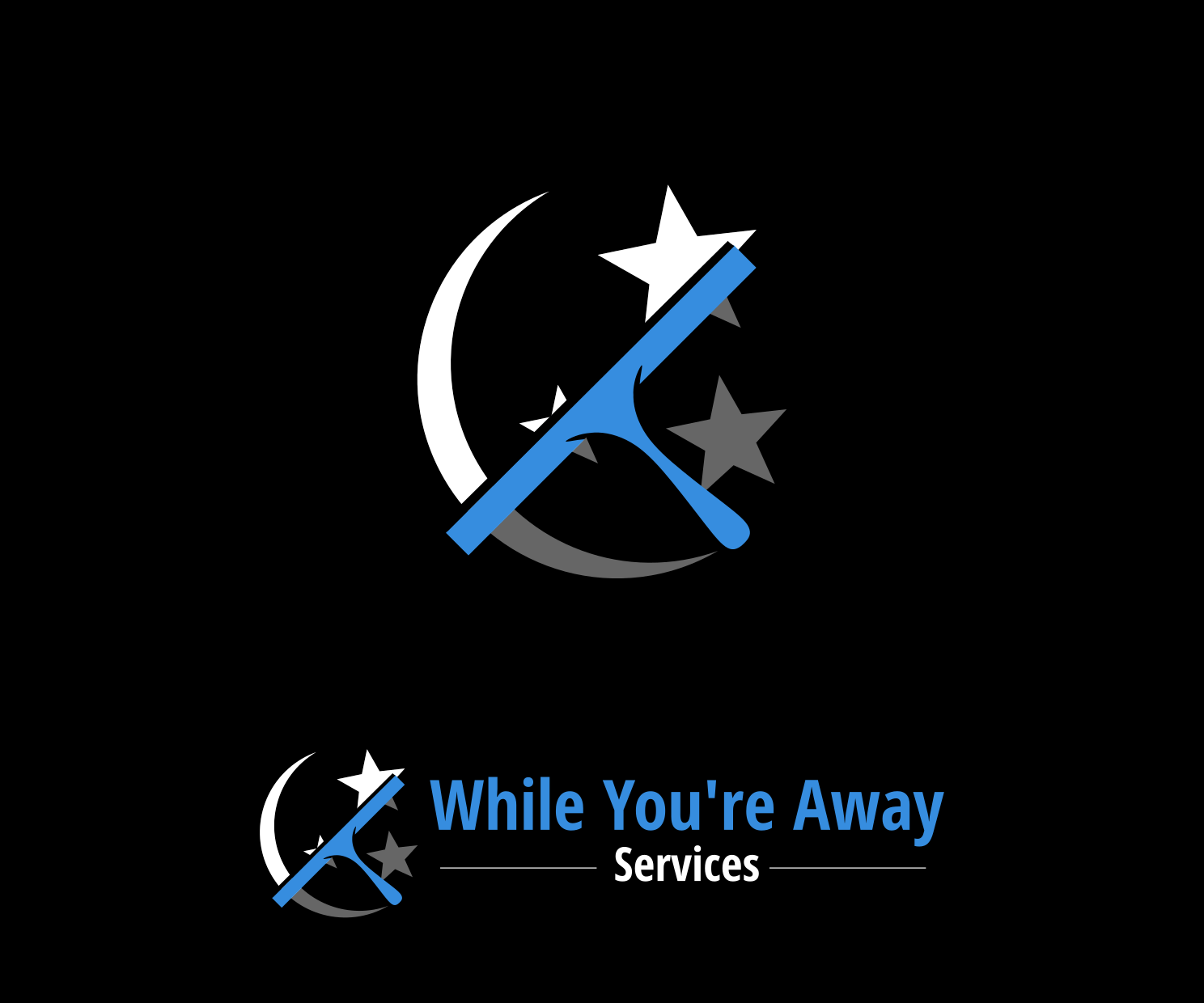 Logo Design by design.bb for While You're Away Services | Design #25528119