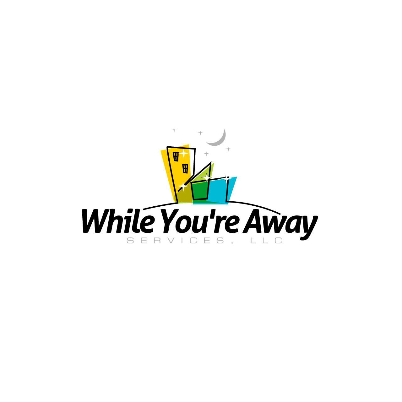 Logo-Design von Th3o für While You're Away Services | Design #25527007