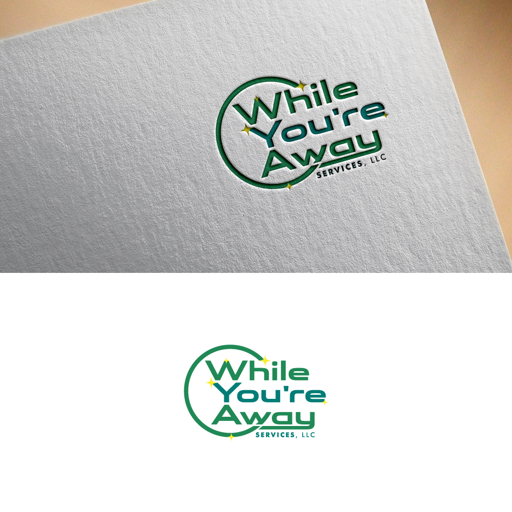 Logo Design by Trident for While You're Away Services | Design #25533788
