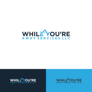 While You're Away Services, LLC | Logo Design by Artlam Design
