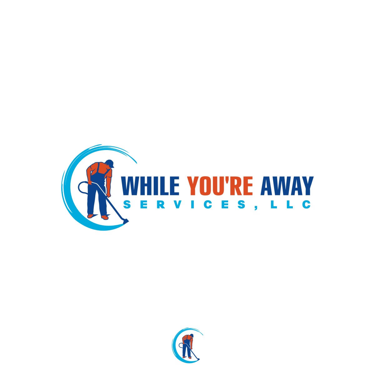 Logo Design by Ashani Bhattacharya for While You're Away Services | Design #25536304