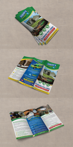 Flyer Design by alex989 for Steve's Plumbing Service | Design: #25528490