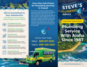 Design de Flyer par adiazudin pour Steve's Plumbing Service | Design : #25561072