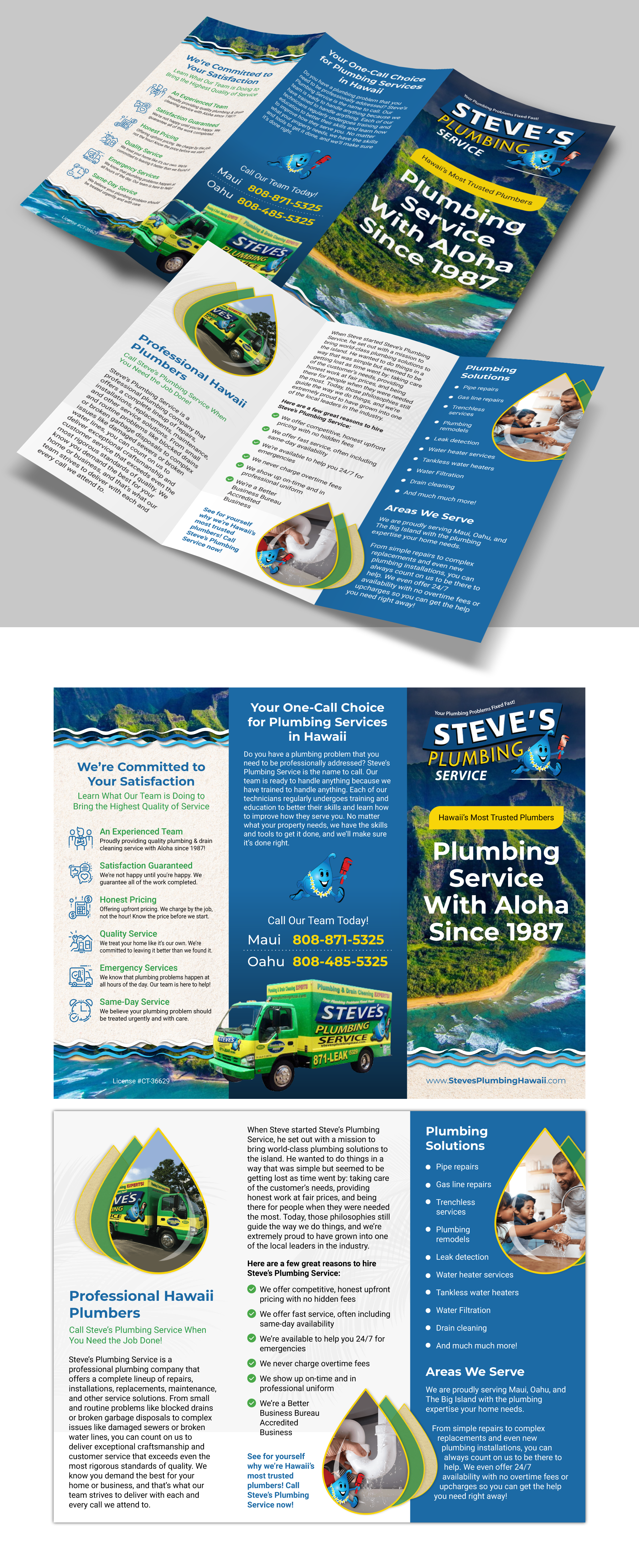 Flyer-Design von adiazudin für Steve's Plumbing Service | Design #25562667