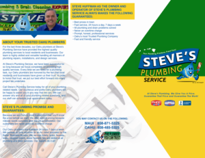 Flyer-Design von claudine21 für Steve's Plumbing Service | Design #25545693