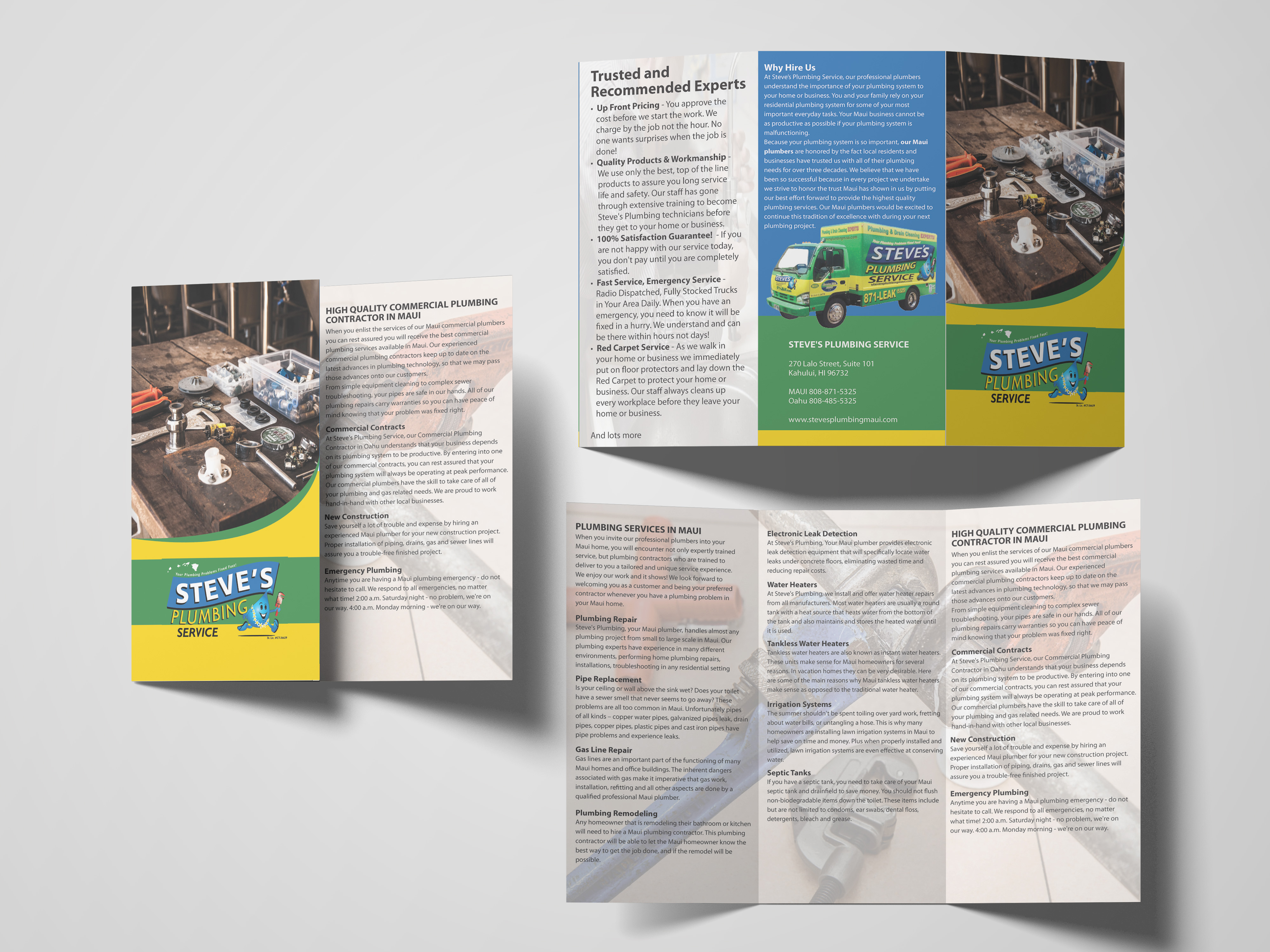Flyer Design by ObabsDESIGN Studio for Steve's Plumbing Service | Design #25541123