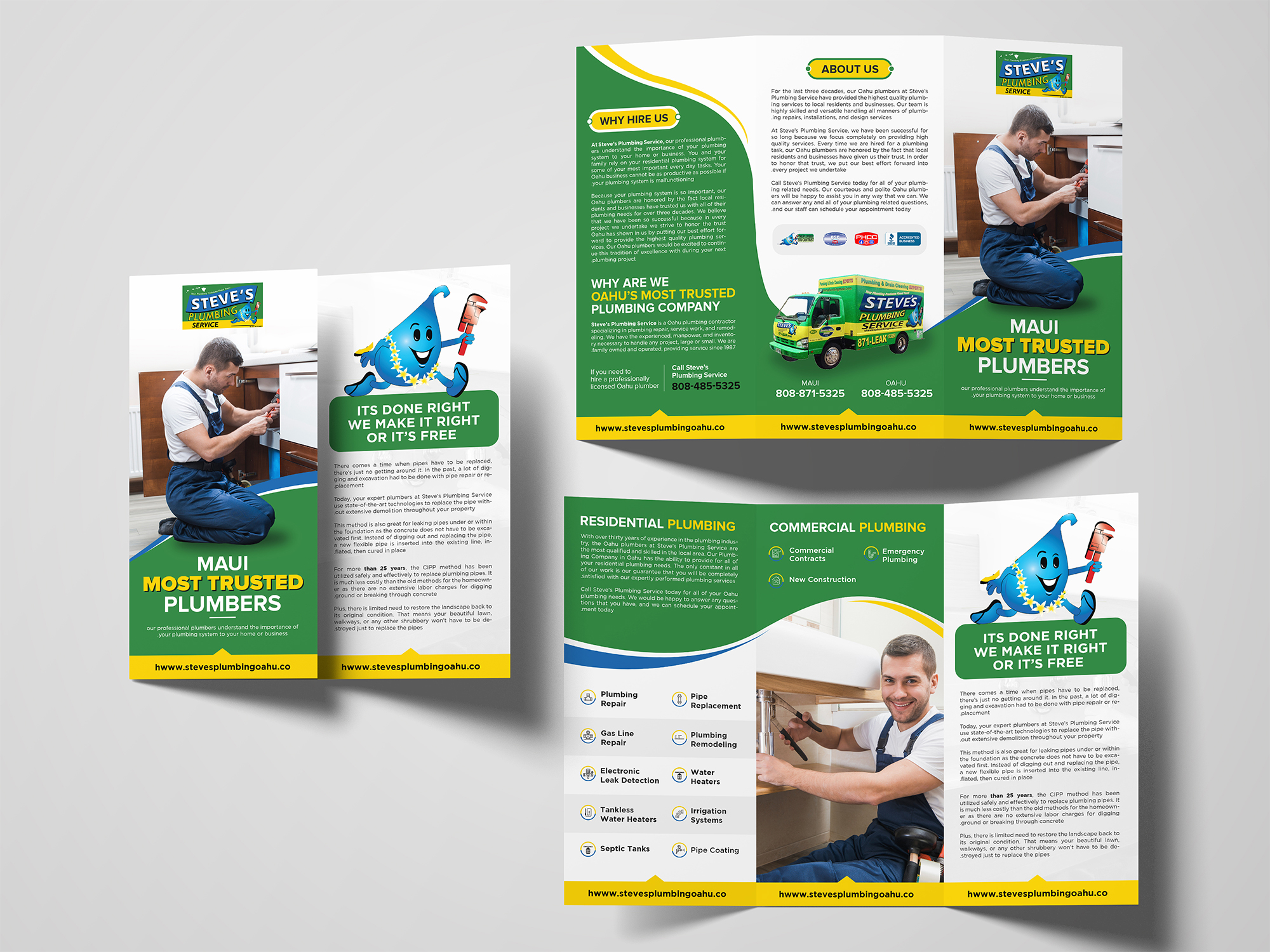 Flyer Design by debdesign for Steve's Plumbing Service | Design #25541662