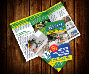 Flyer Design by Deziners Zone for Steve's Plumbing Service | Design: #25528901