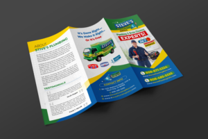 Steve Plumbing Service - Pipe Lining | Design de Flyer par ecorokerz