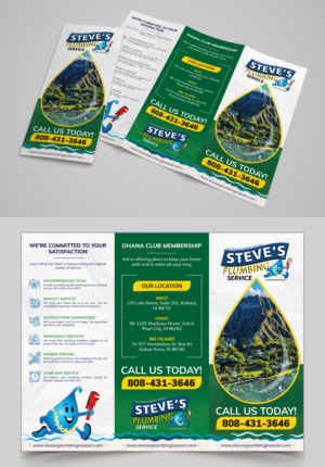 Flyer-Design von SAI DESIGNS für Steve's Plumbing Service | Design #25569151