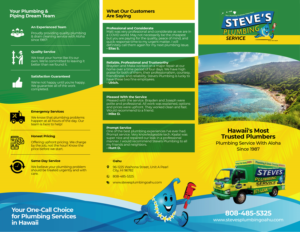 Flyer-Design von LeavingImpression für Steve's Plumbing Service | Design #25562397