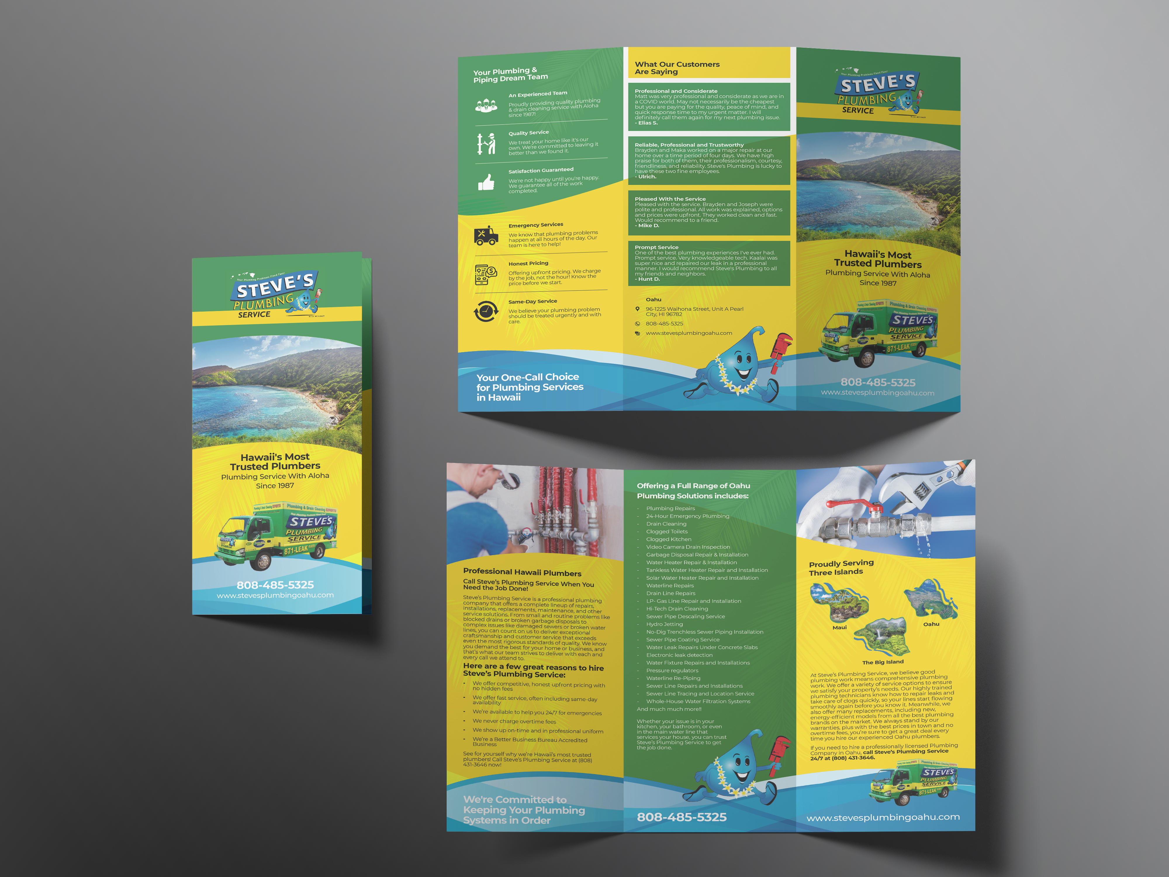 Design de Flyer par LeavingImpression pour Steve's Plumbing Service | Design #25562398