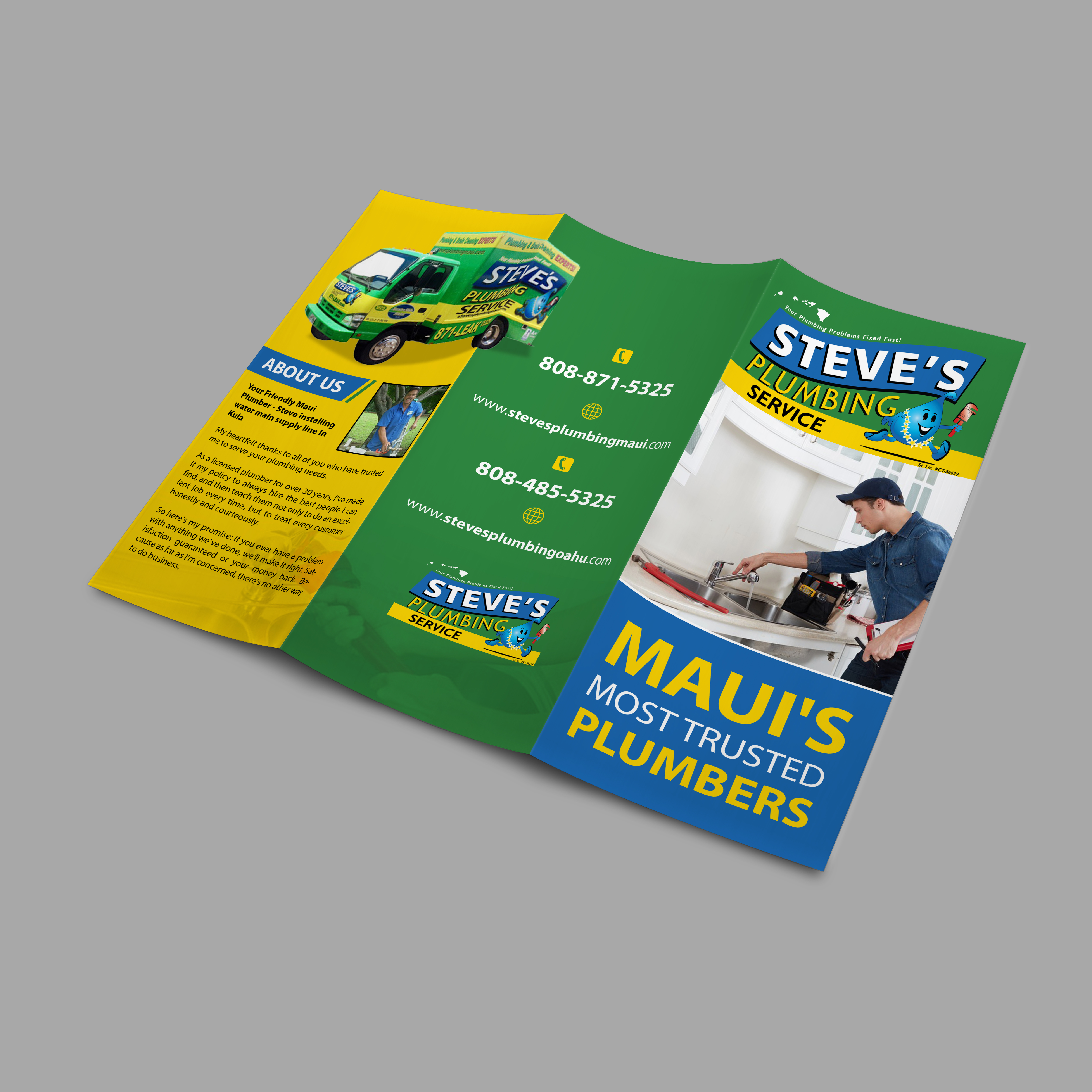 Flyer Design by TuktukiShree for Steve's Plumbing Service | Design #25550658