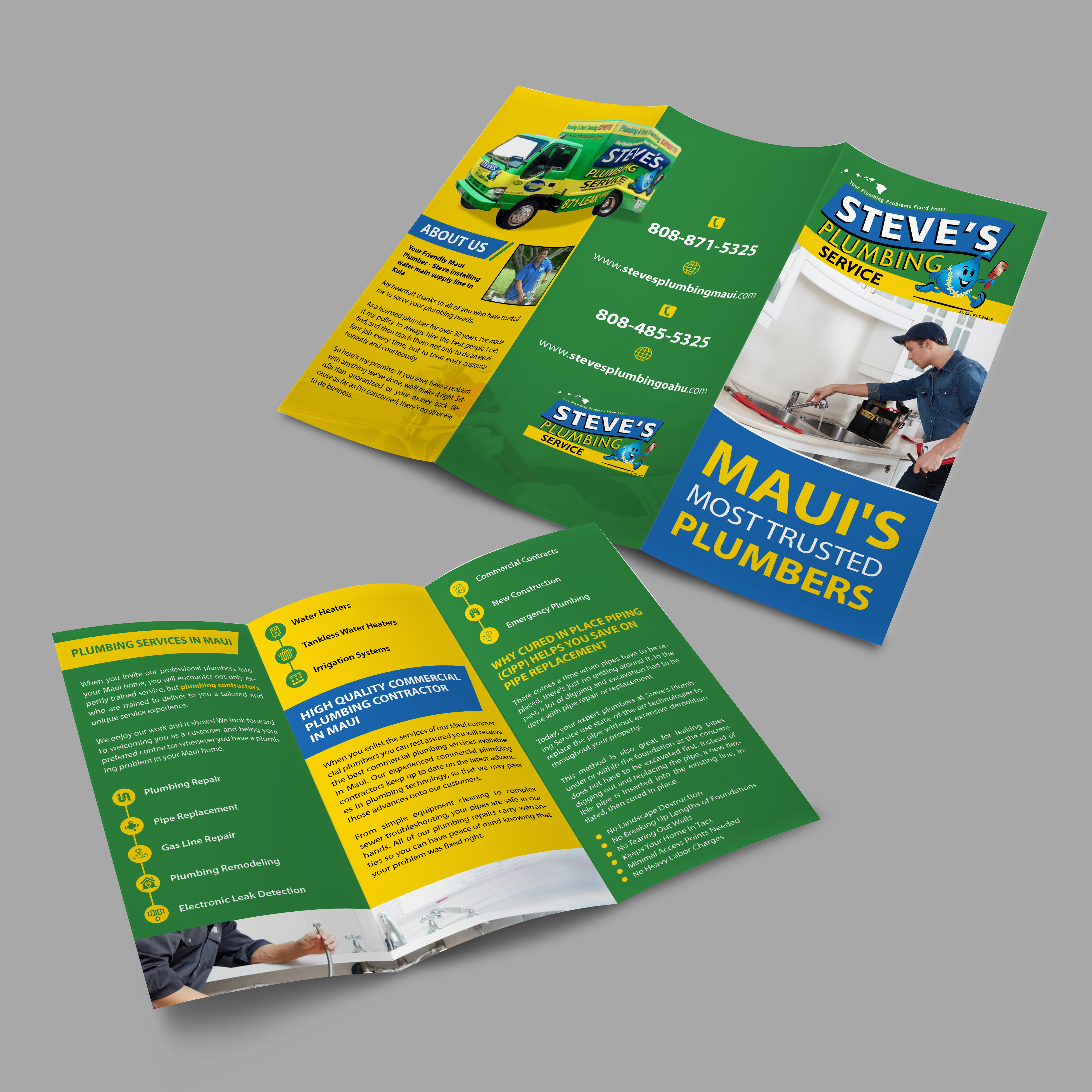 Design de Flyer par TuktukiShree pour Steve's Plumbing Service | Design #25557443