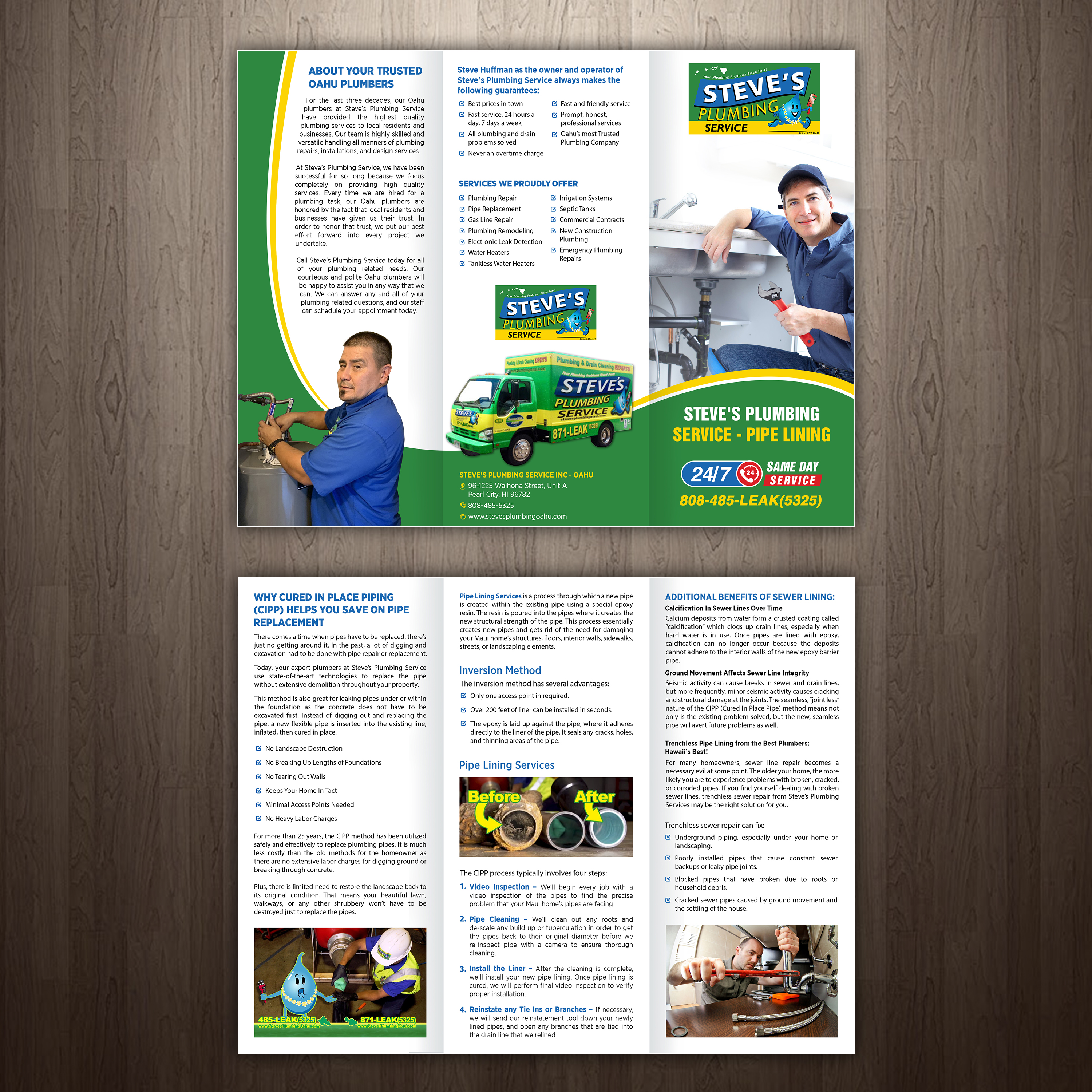 Flyer Design by GraphicsGuru for Steve's Plumbing Service | Design #25538180