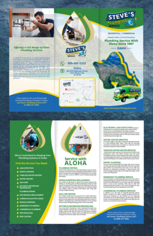 Steve Plumbing Service - Pipe Lining | Flyer-Design von CDS Creative