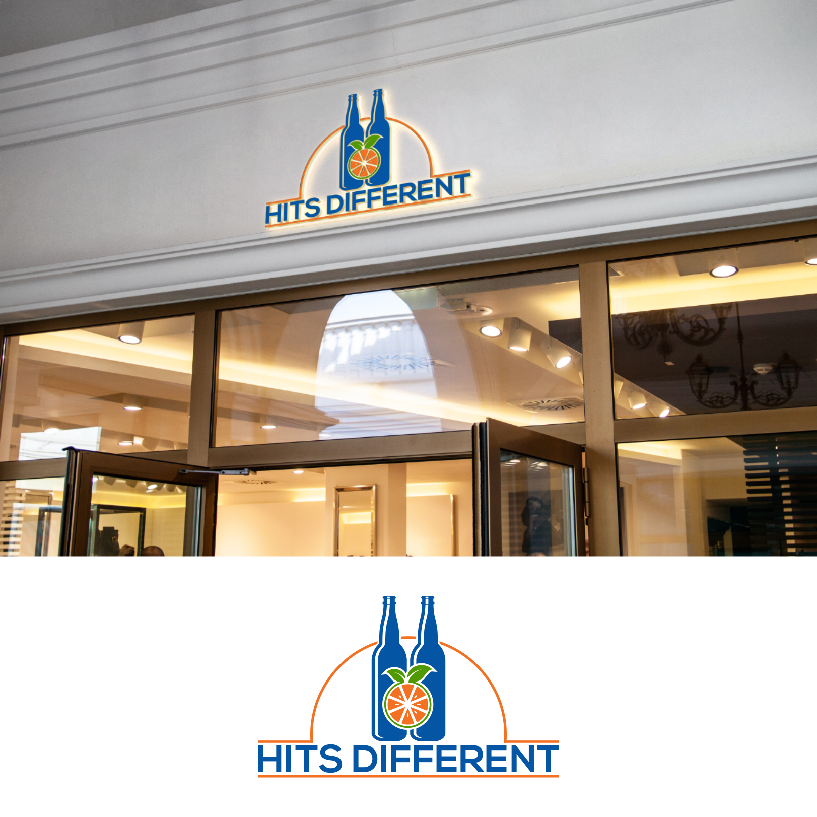 Logo Design by catrline for Hits Different | Design #25547165