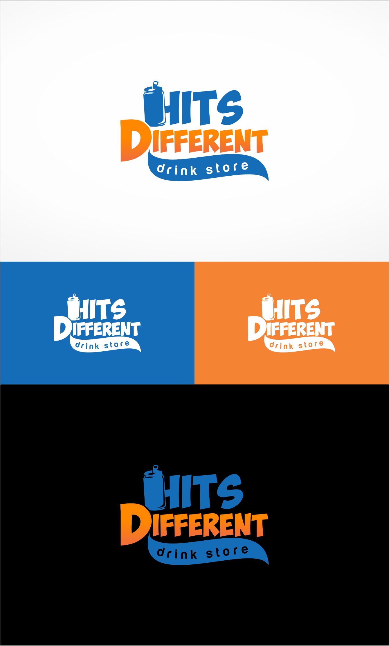 Logo Design by Robby SC for Hits Different | Design #25568519