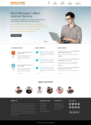 Web Design by OM for Great State Ventures | Design: #3042366
