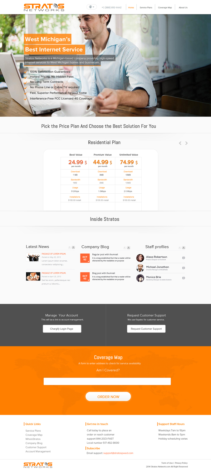 Diseño Web por OM para Great State Ventures | Diseño #3042422