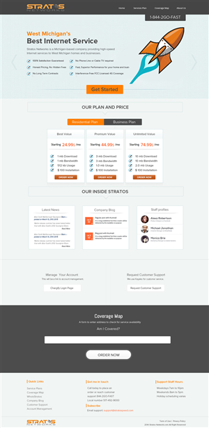 Web Design by OM for Great State Ventures | Design: #3043602