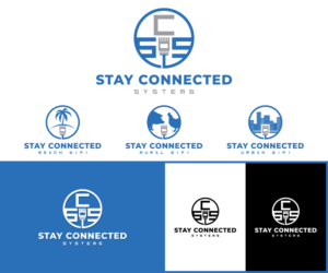 Stay Connected Systems. | Logo Design by MoonFeather