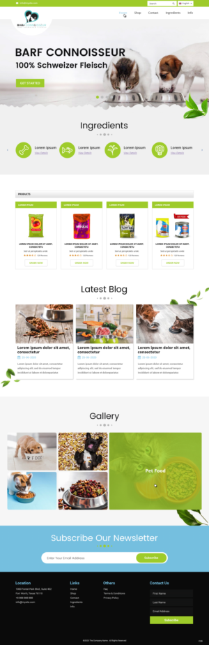 Wordpress Design by pb for Mike Gubser | Design: #25537188