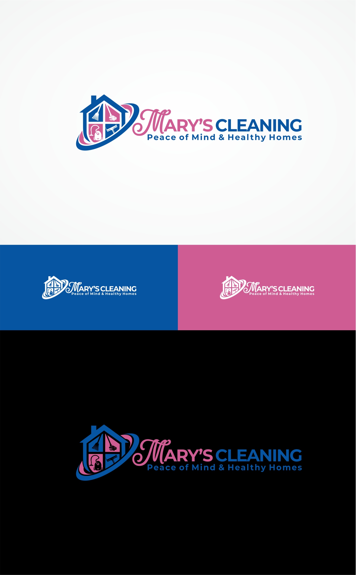 Logo-Design von Robby SC für Mary's Cleaning | Design #25545193