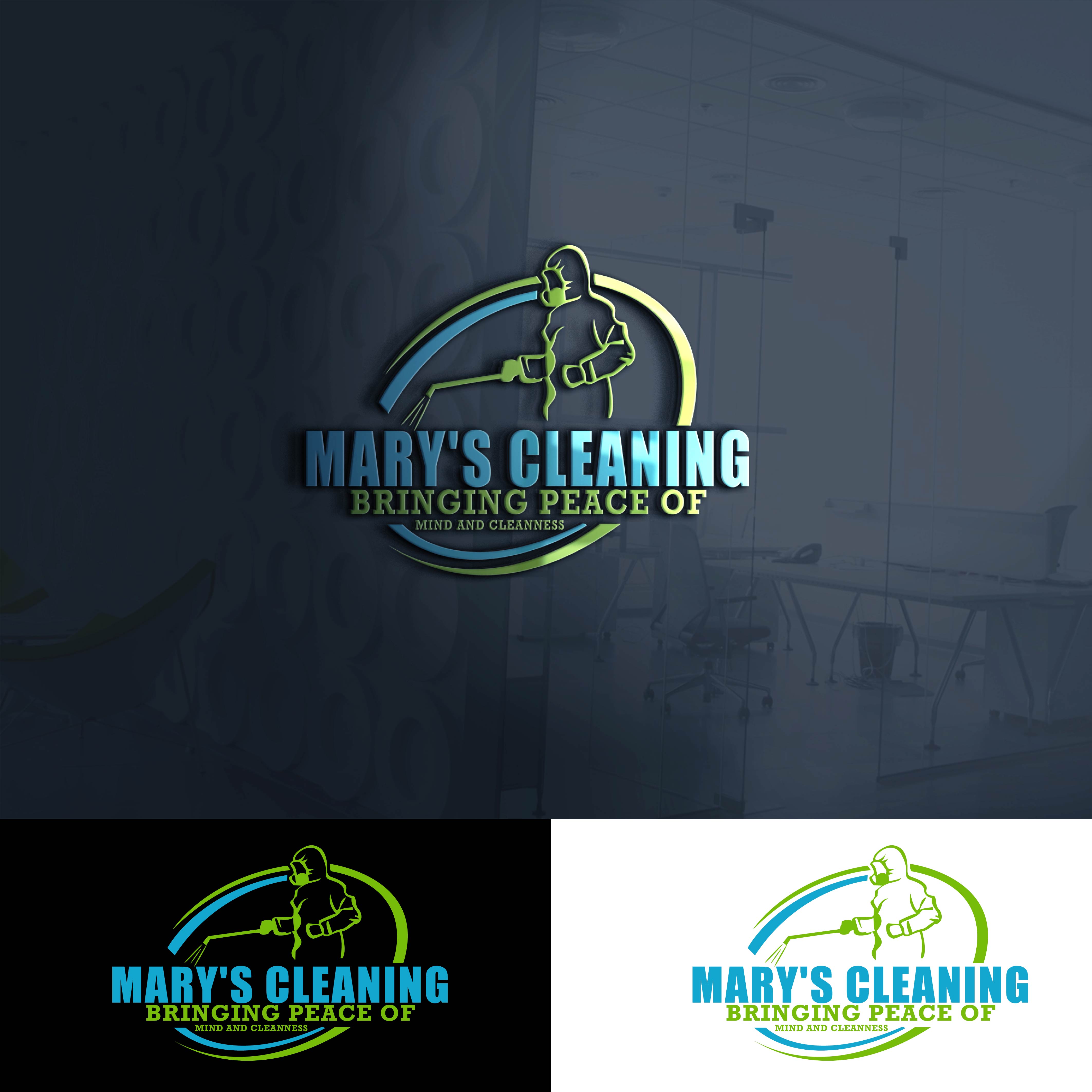 Logo Design by webeezine for Mary's Cleaning | Design #25543356