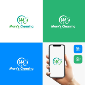 Logo Design by webeezine for Mary's Cleaning | Design #25550107