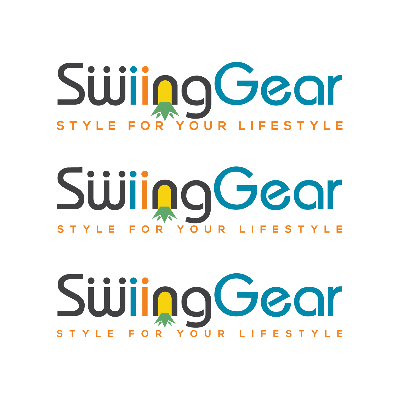 Logo Design by sangeloenriquez for SwiingGear | Design #25561148
