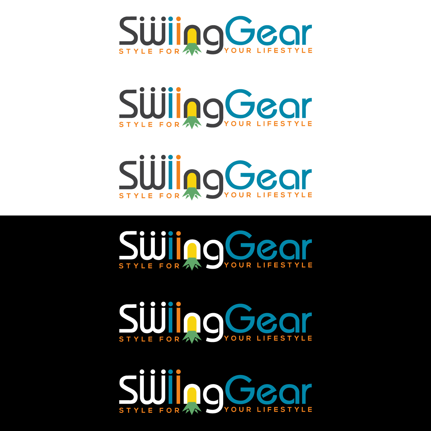 Logo Design by sangeloenriquez for SwiingGear | Design #25568222