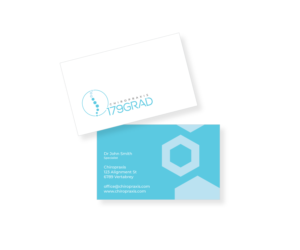 Renowned Chiropractic Clinic needs unique and professional business card | Business Card Design by bluejet