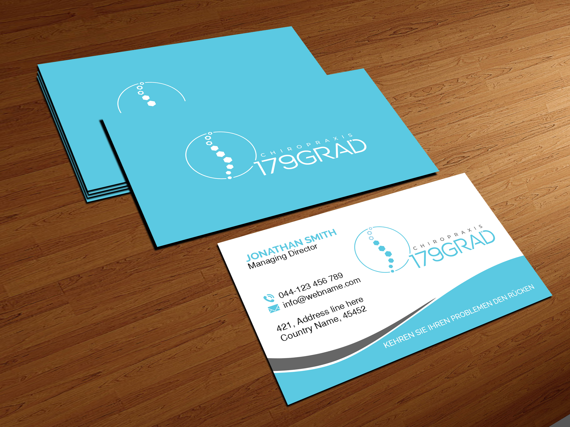 Business Card Design by Creations Box 2015 for this project | Design #25537460
