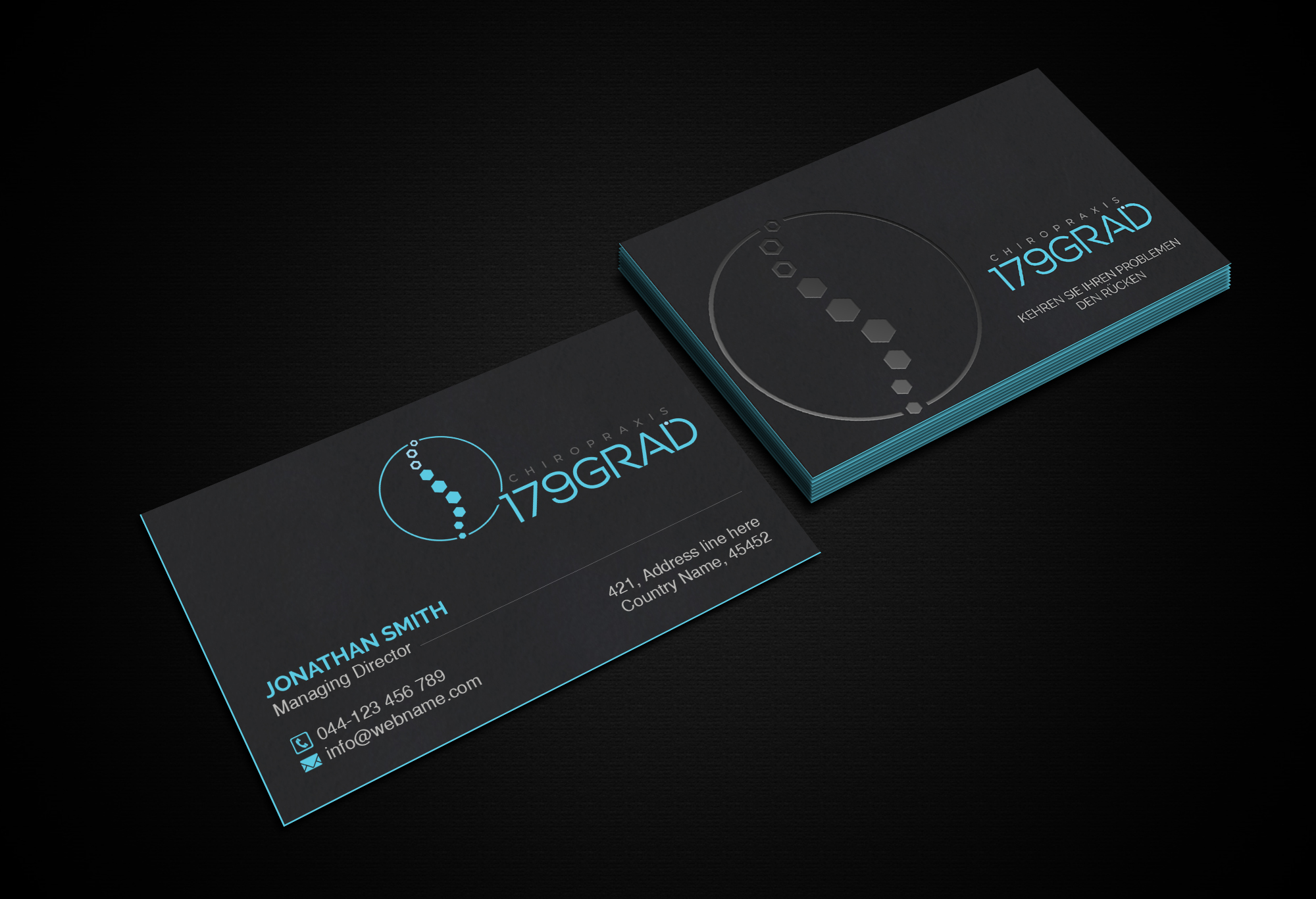 Business Card Design by Creations Box 2015 for this project | Design #25537465
