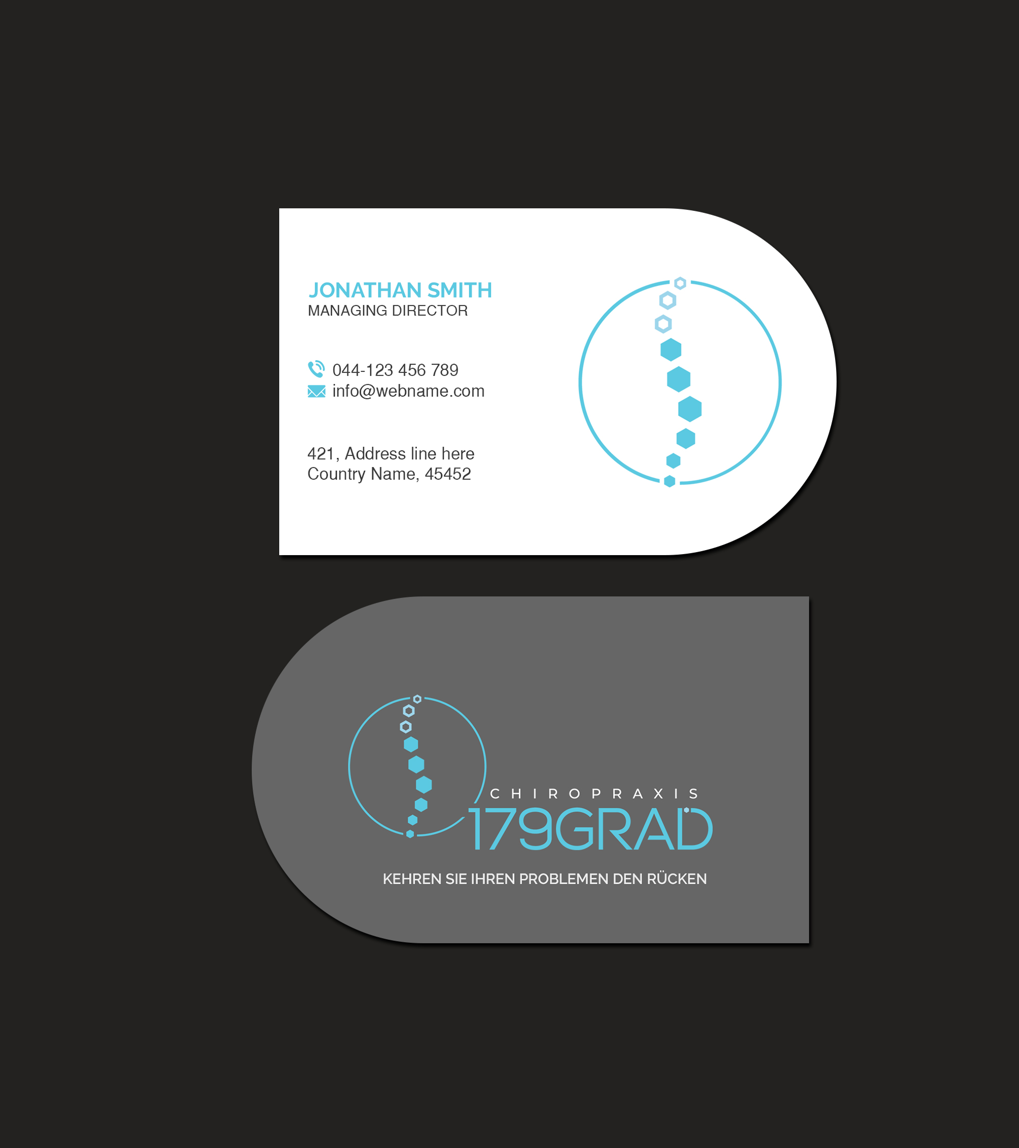 Business Card Design by Creations Box 2015 for this project | Design #25537471