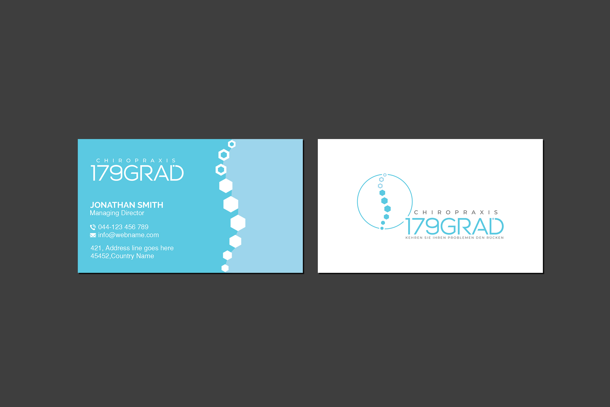 Business Card Design by Creations Box 2015 for this project | Design #25537486