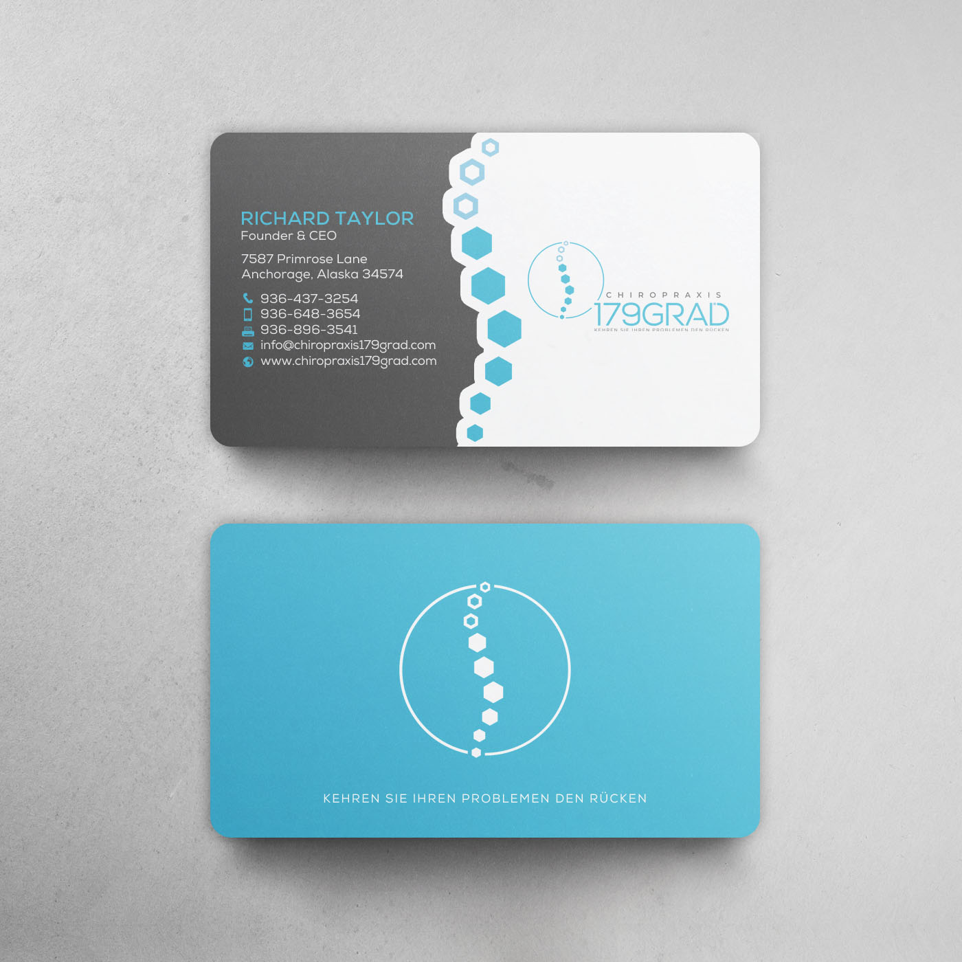 Business Card Design by chandrayaan.creative for this project | Design #25526658