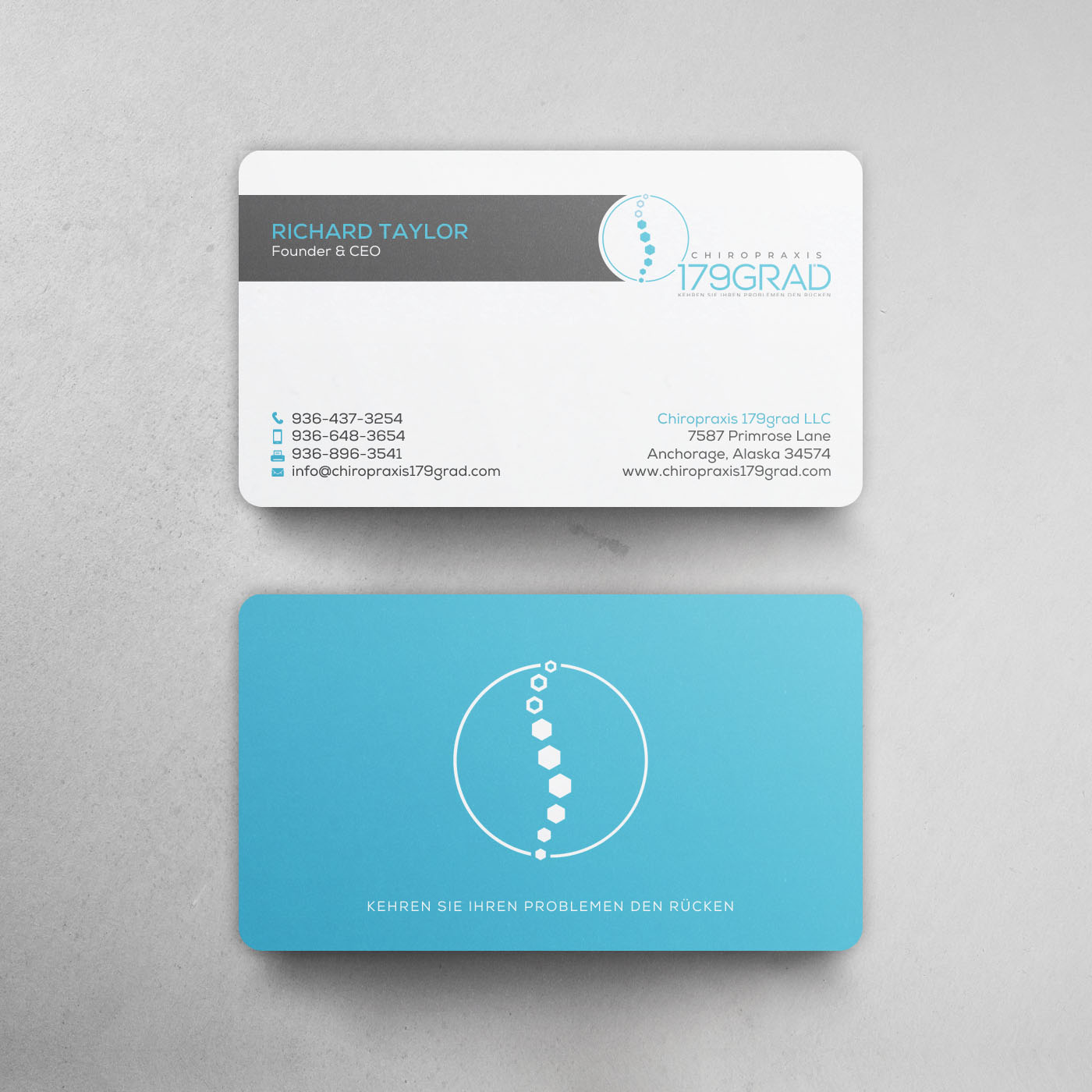Business Card Design by chandrayaan.creative for this project | Design #25526661