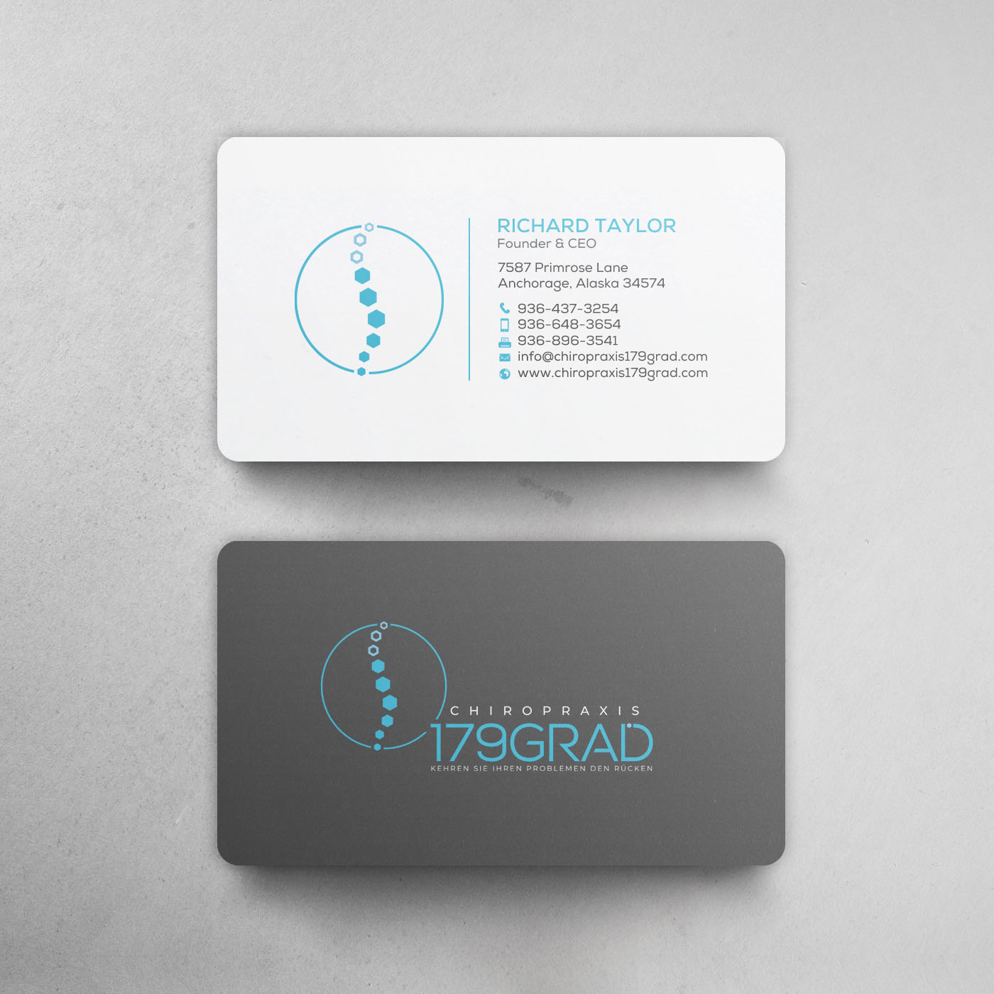 Business Card Design by chandrayaan.creative for this project | Design #25526662