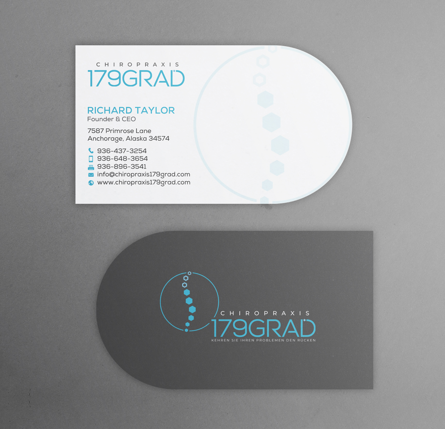 Business Card Design by chandrayaan.creative for this project | Design #25546652