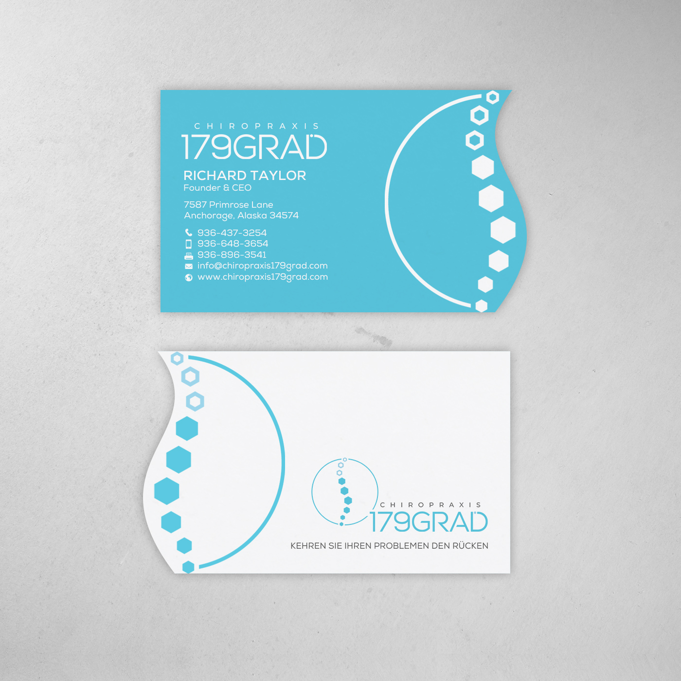 Business Card Design by chandrayaan.creative for this project | Design #25548848