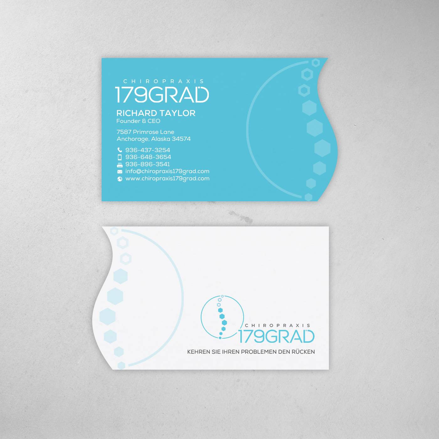Business Card Design by chandrayaan.creative for this project | Design #25548864