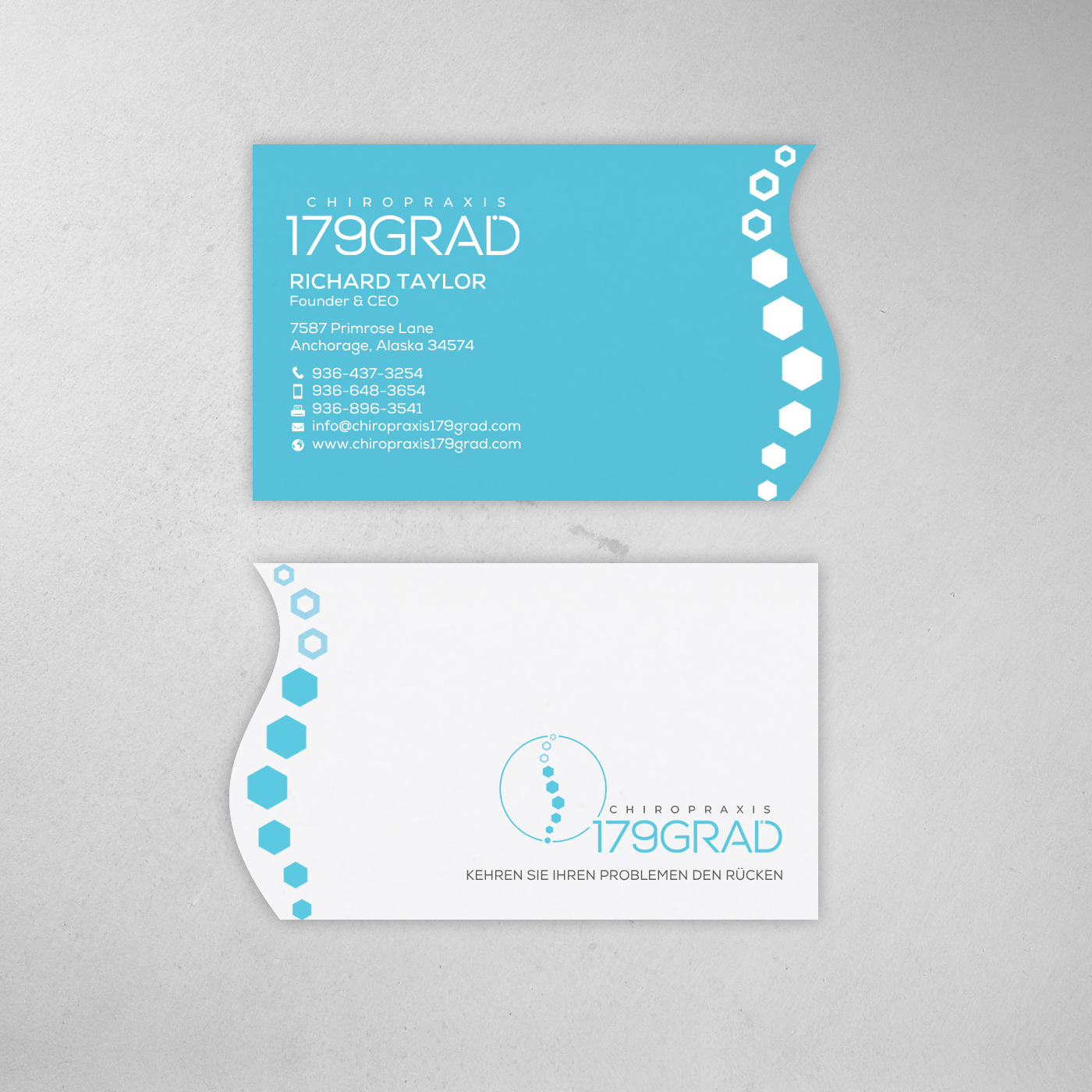 Business Card Design by chandrayaan.creative for this project | Design #25548875