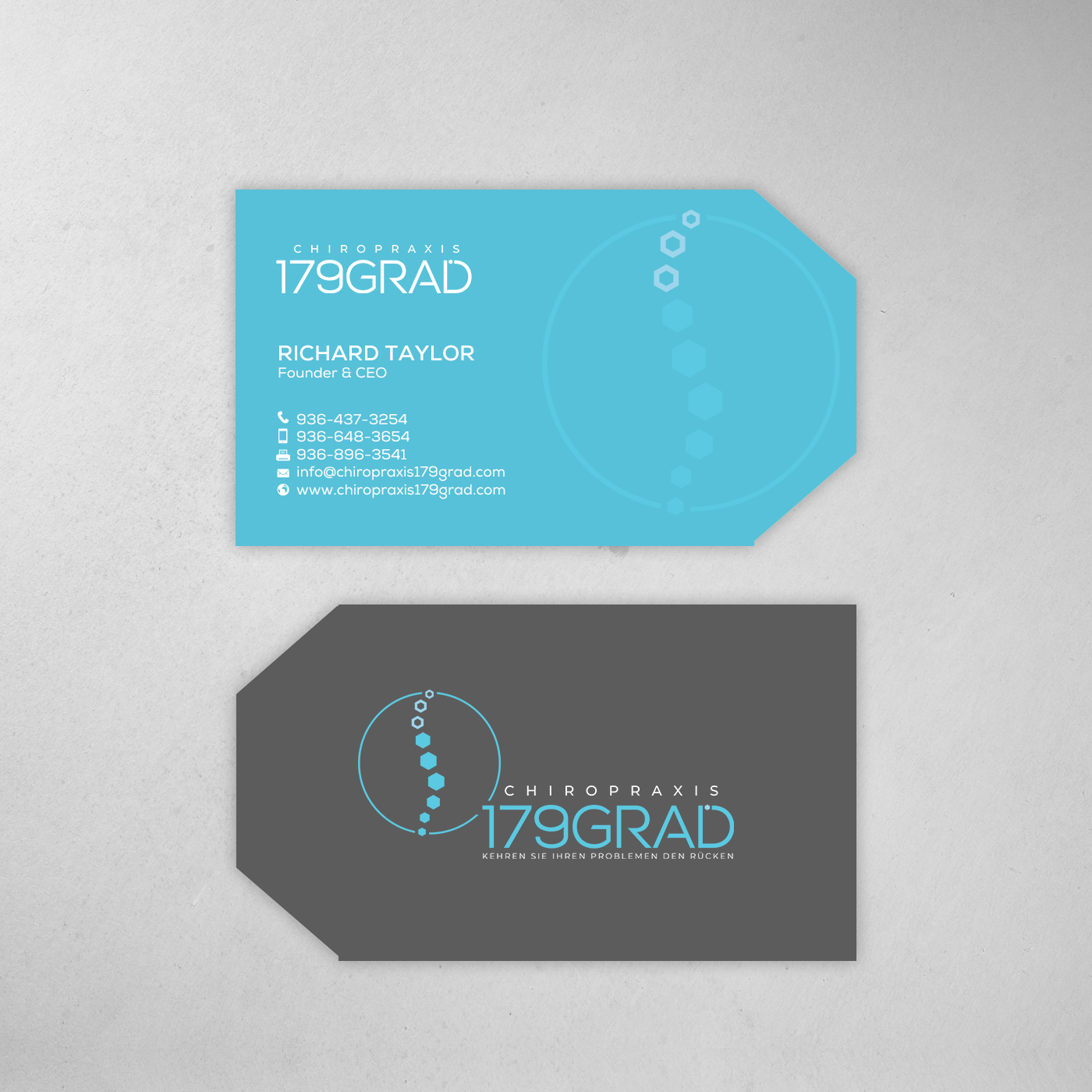 Business Card Design by chandrayaan.creative for this project | Design #25568965