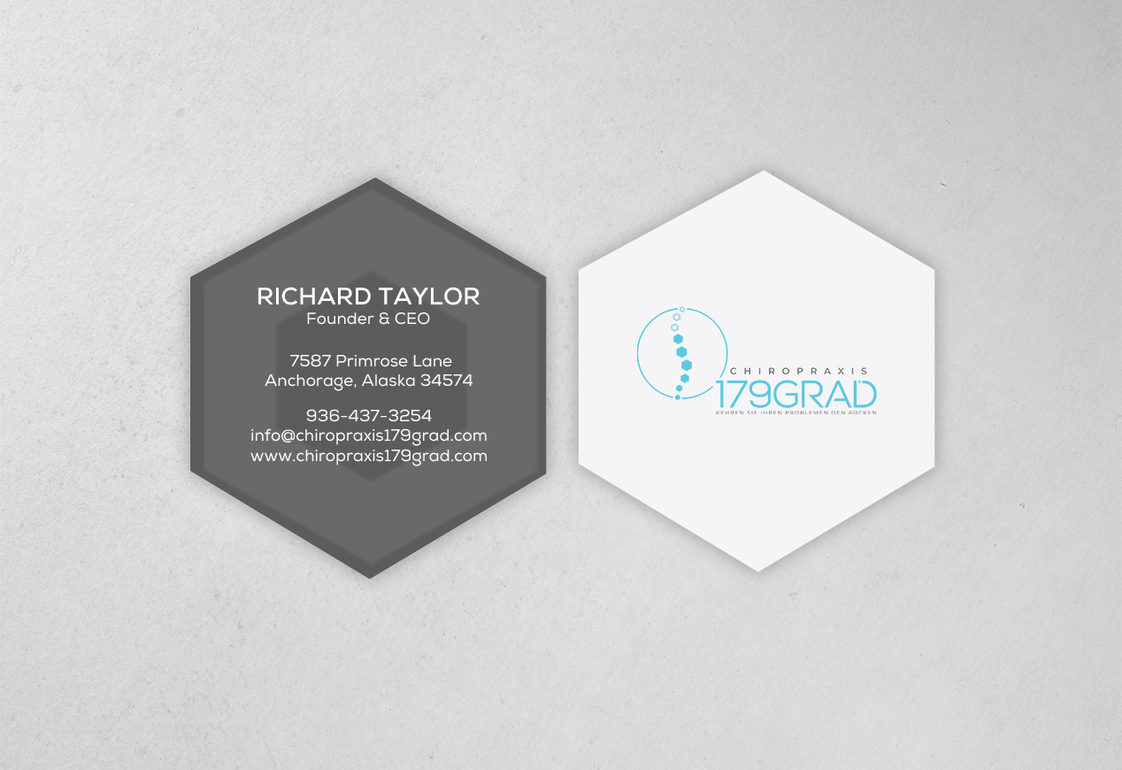 Business Card Design by chandrayaan.creative for this project | Design #25569267