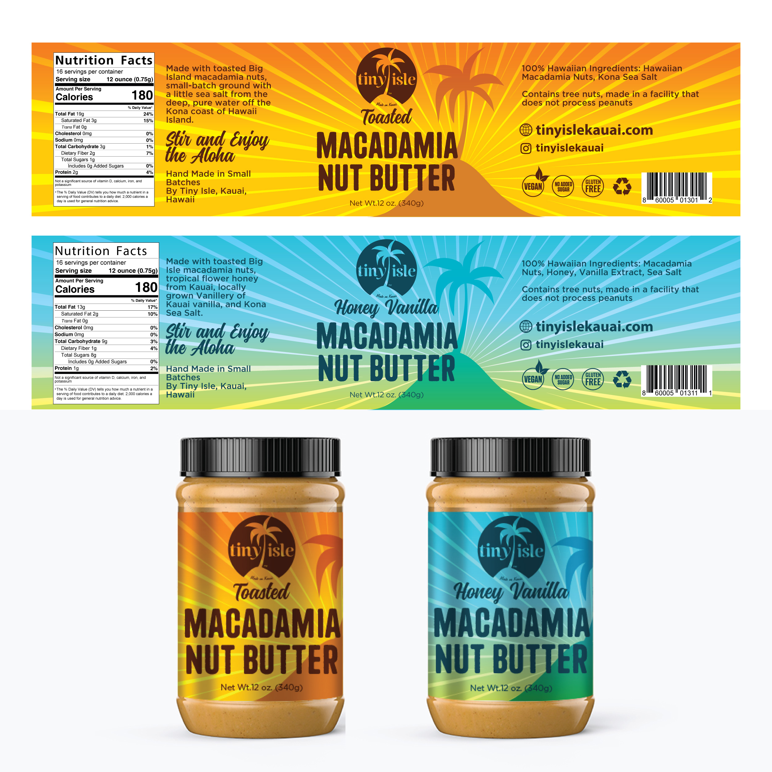 Label Design by Sergio Coelho for Tiny Isle | Design #25538767