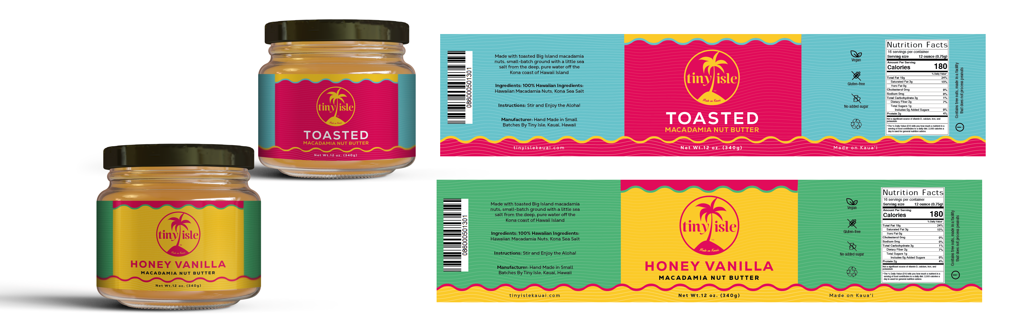 Label Design by 68_Design for Tiny Isle | Design #25533443
