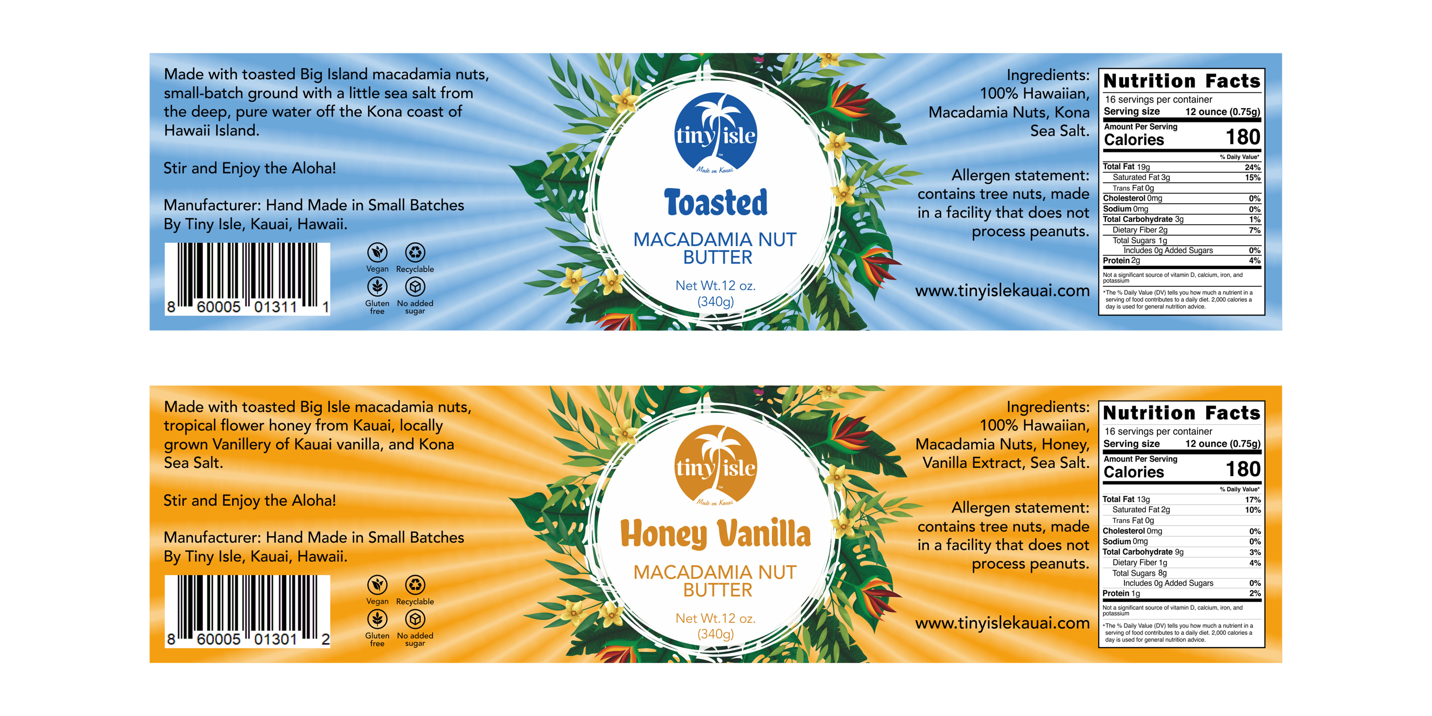 Label Design by RenCan for Tiny Isle | Design #25531481