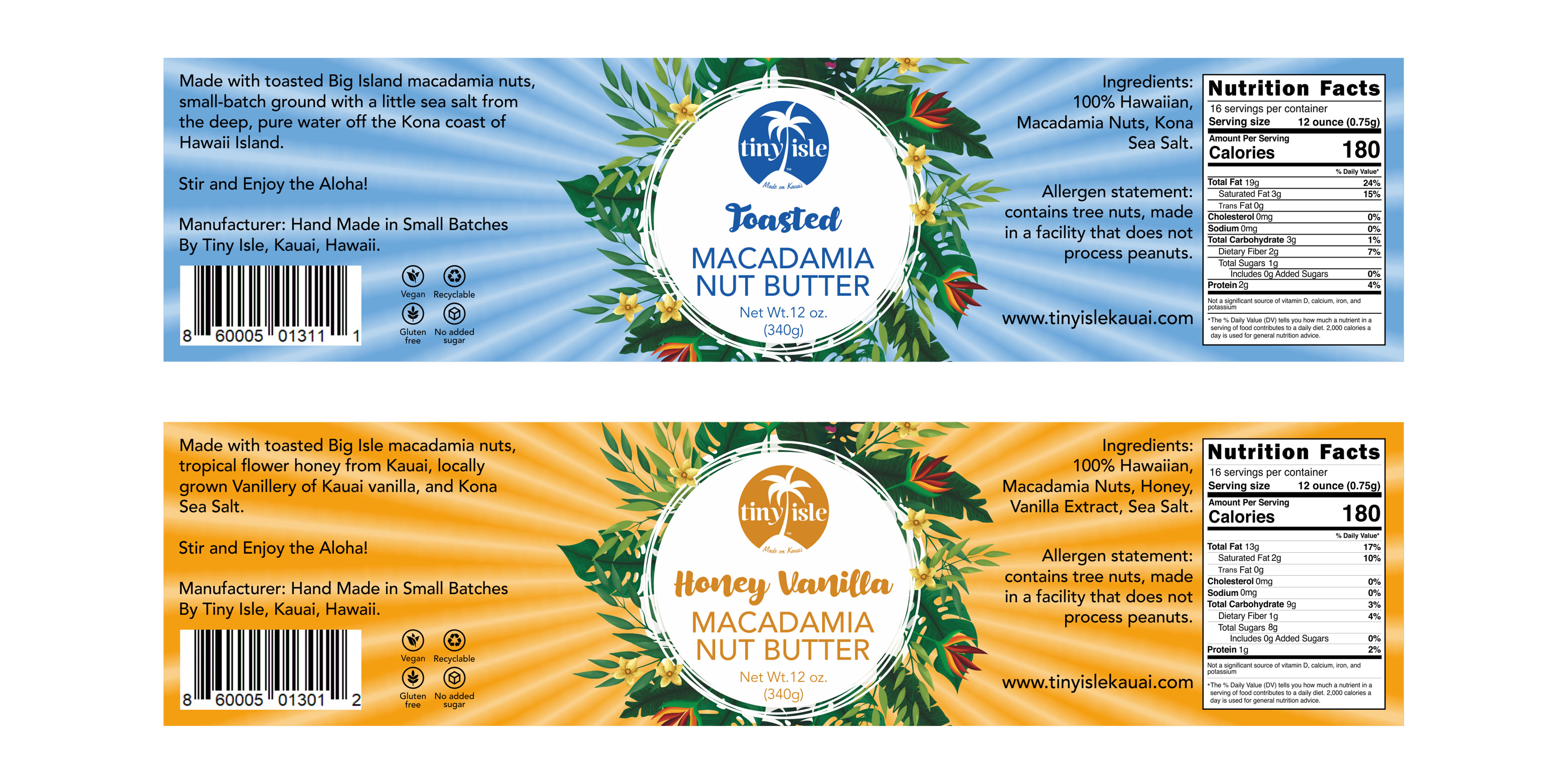 Diseño de Etiqueta por RenCan para Tiny Isle | Diseño #25531567